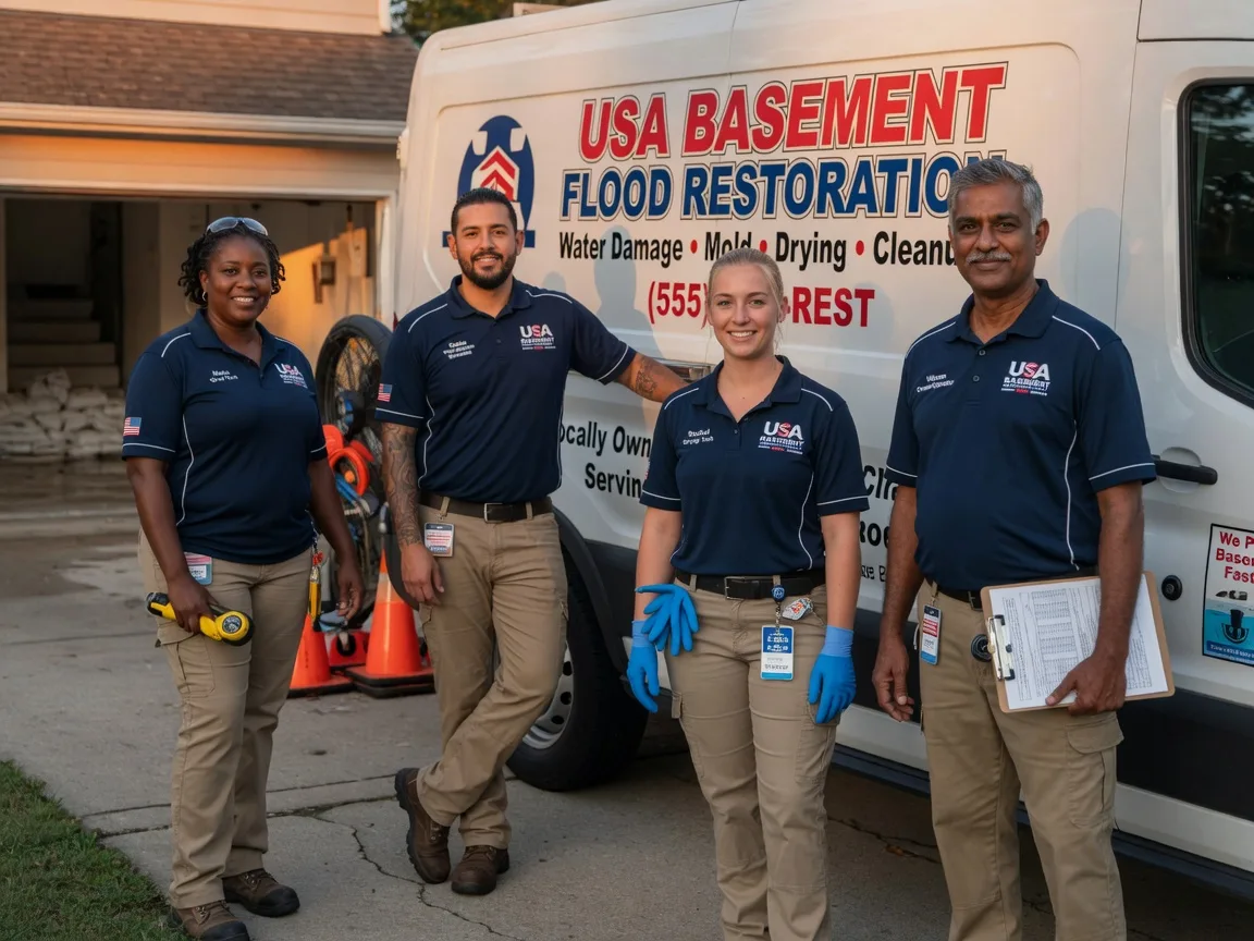 Basement Flood Cleanup company in Hopedale, IL